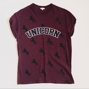 Unicorn Graphic Cotton Short Sleeve Tshirt Medium